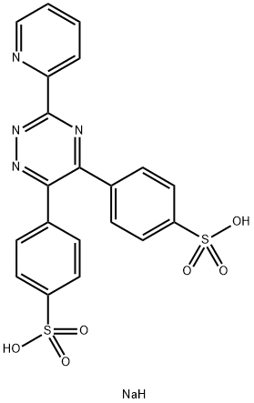 Sodium 3-(pyridin-2-yl)-1,2,4-triazine-5,6-diyl]bis(benzene-4,4'-sulphonate) hydrate(69898-45-9)